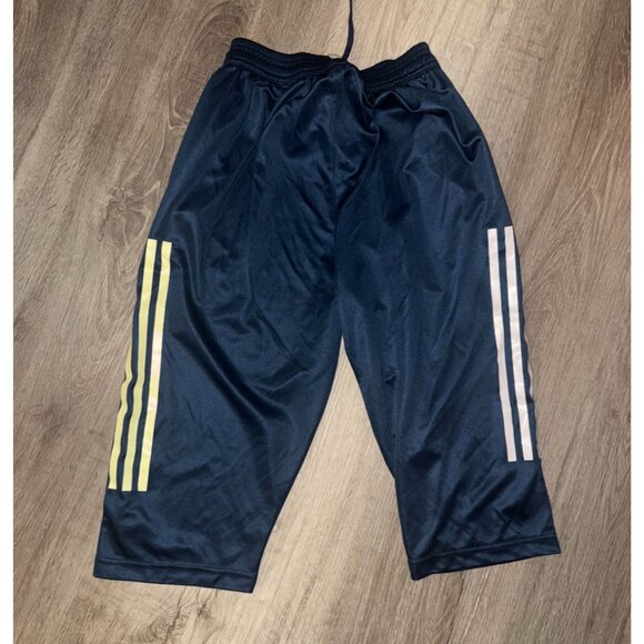 Adidas Arsenal Youth XL Track Shorts Navy Blue - Picture 4 of 6